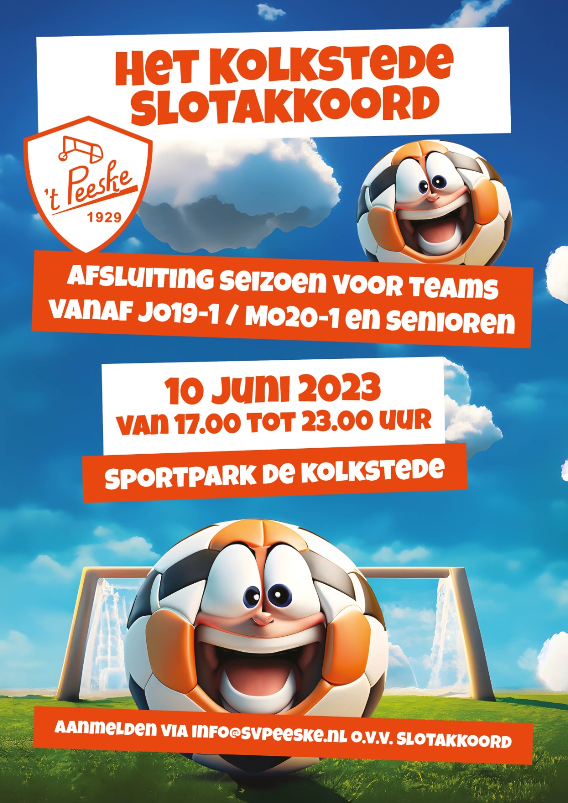 10 juni 2023: Het Kolkstede Slotakkoord voor ploegen van JO19-1/MO20-1 en hoger